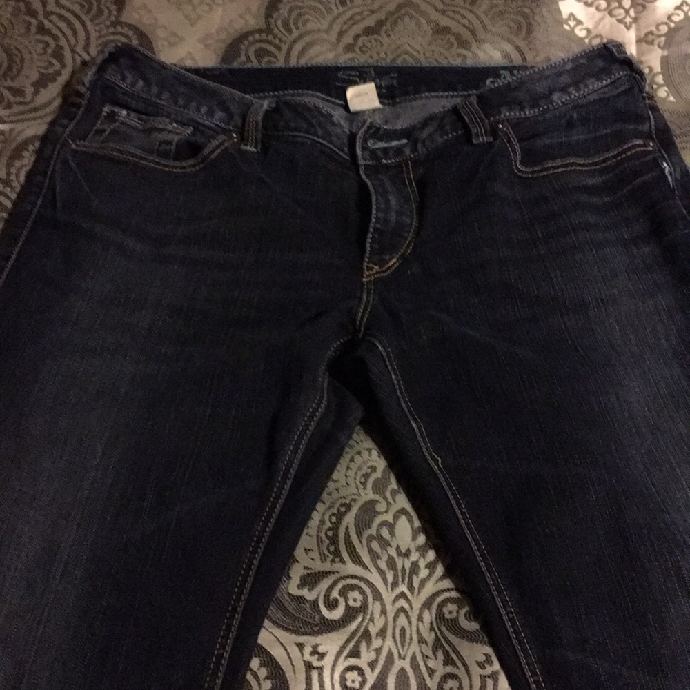 Silver Aiko Jeans